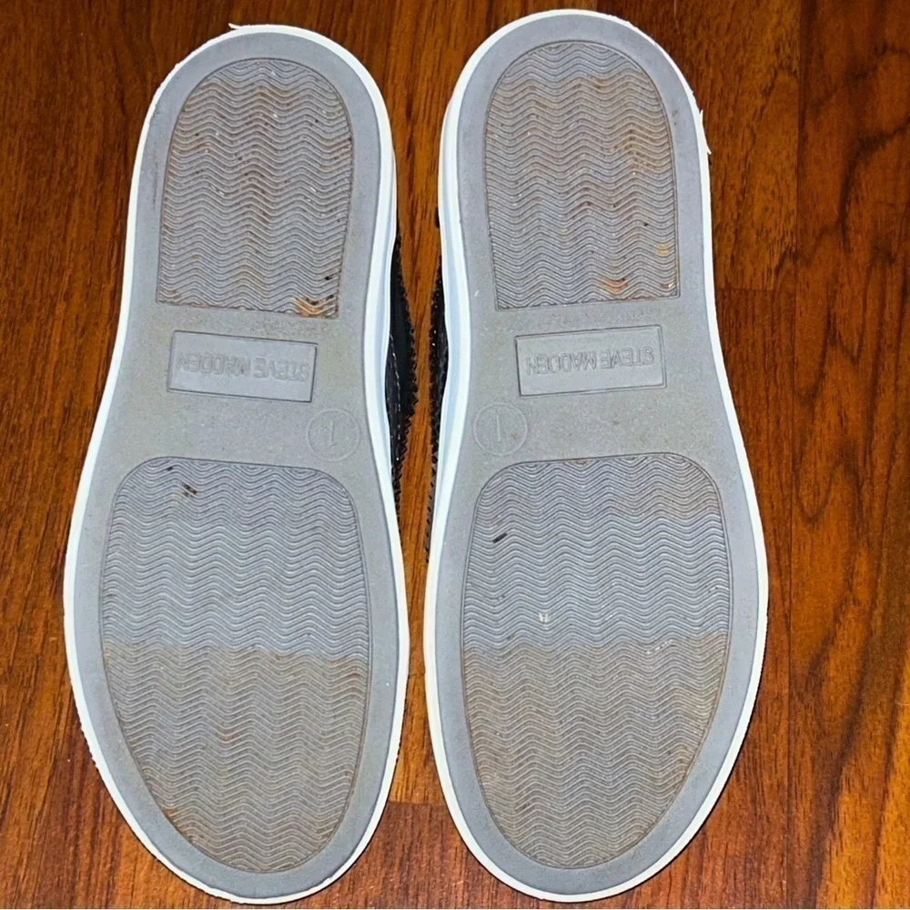 Steve Madden BGamma Youth Gray Leather Oxfords Size 1